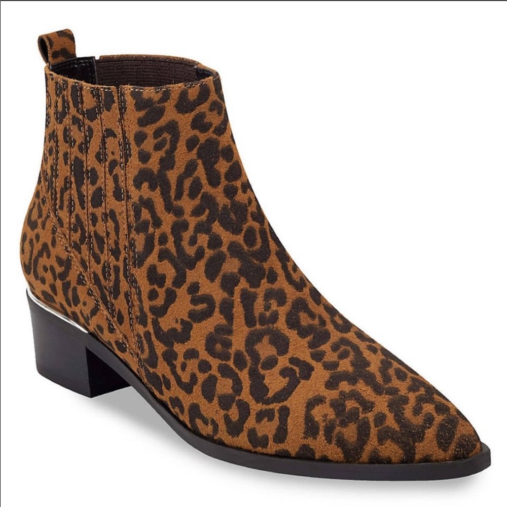 Marc Fisher NWOB Leopard Print Boot/Booties